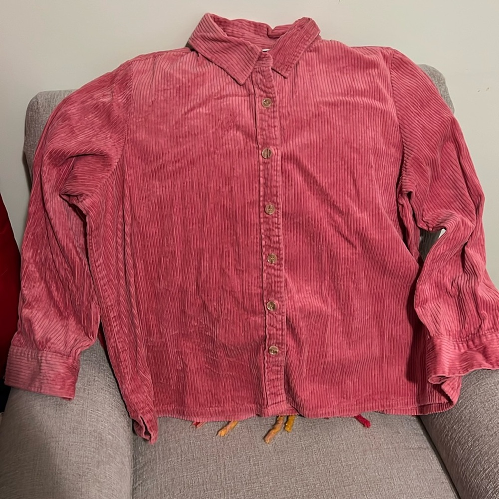 North Style Pink Corduroy Shirt - Like New!!!